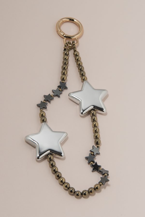 Lucky star bag charm