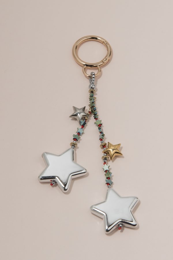 Jingle stars bag charm